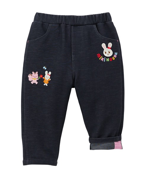 パンツ うさこストレッチパンツ キッズ 子供服 男の子 女の子の画像