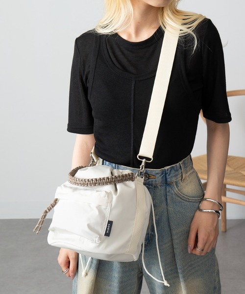 m　オーダー品　巾着ショルダーバッグ3点おまとめ 巾着ショルダーバッグ | Bagoodtimeshop