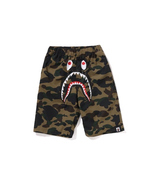 A BATHING APE（アベイシングエイプ） パンツ 1ST CAMO SHARK BEACH