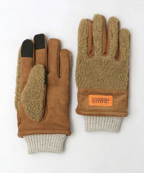 「UNIVERSAL OVERALL」 手袋 FREE ベージュ メンズ_画像4