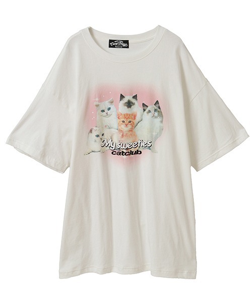 Candy Stripper tシャツ MY SWEETIES BIG Tシャツ レディース