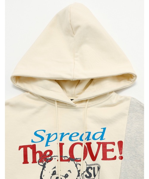 パーカー 「Little sunny bite」bear hoodie レディース メンズ Little sunny bite パーカー 「8」「it」「Little bite」bear
