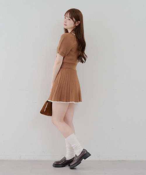 continuer de NICE CLAUP ワンピース ニットセットアップ