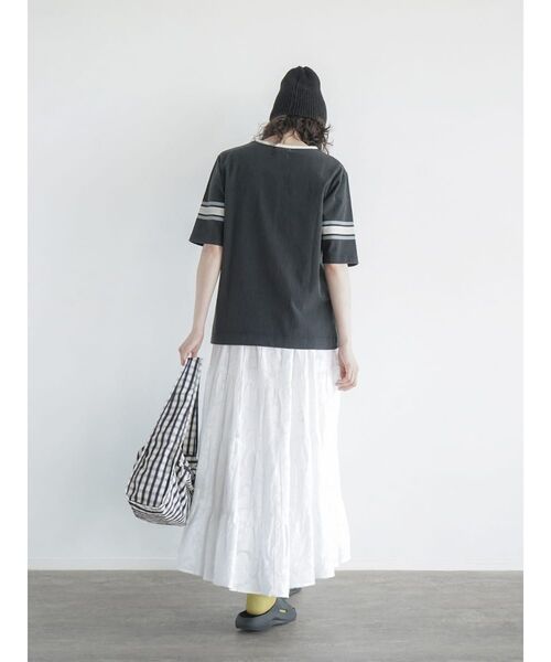 Fika☕︎プロフィールご確認下さい。 FIKA.（フィーカ） tシャツ Vintage like numbering Tee レディース