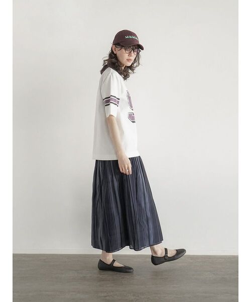 FIKA. tシャツ Vintage like numbering Tee レディース : ZOZOTOWN