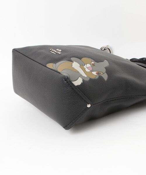 COACH コーチ バッグ ディズニー コラボ カーフレザー