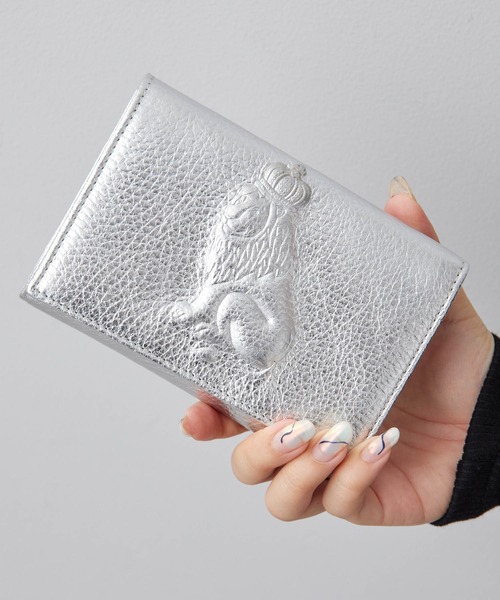 ear PAPILLONNER 二つ折り財布 シルバー レディース ear PAPILLONNER 「ear PAPILLONNER」 財布 FREE シルバー