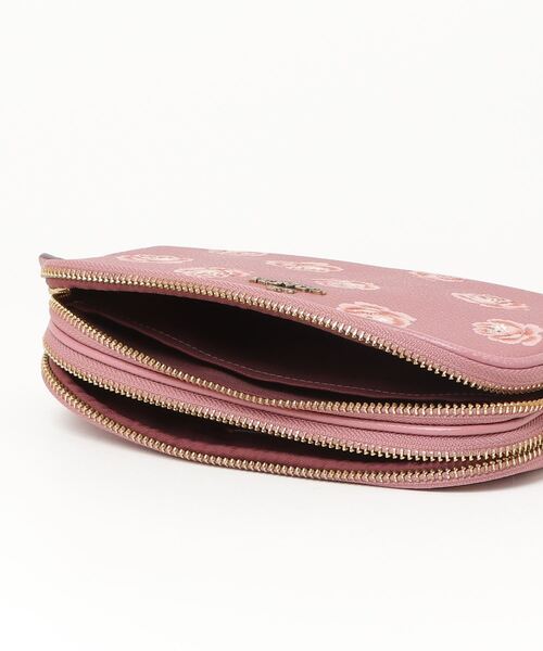 【coach ピンク花柄 ポーチ】 COACH 「COACH」 花柄ポーチ - ピンク レディース : ZOZOTOWN