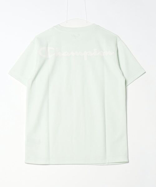「Champion」 半袖Tシャツ LARGE ブラック メンズ