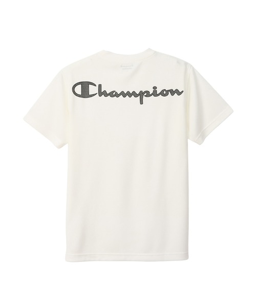 「Champion」 半袖Tシャツ LARGE ブラック メンズ
