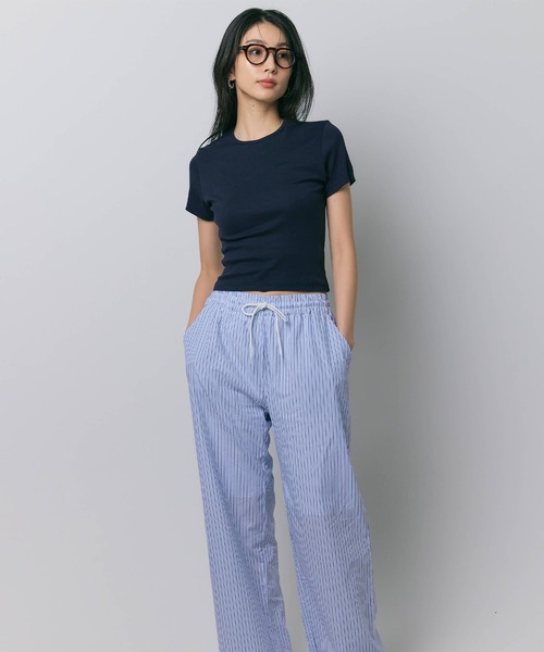 BLUE×PALANG tシャツ CREW NECK TEE レディース : ZOZOTOWN