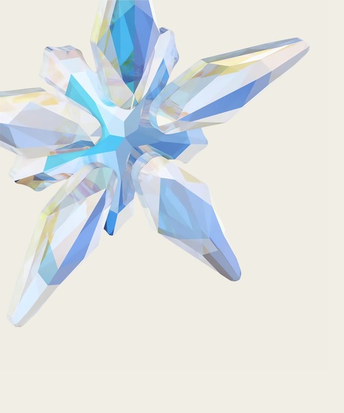 Swarovski 星型クリスタルオーナメント 約4cm Swarovski 星型クリスタルオーナメント 約4cm Swarovski Crystal
