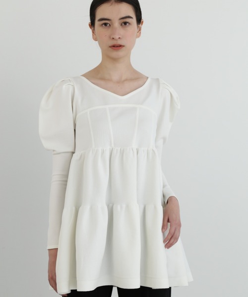 「JILL STUART」 長袖カットソー FREE ホワイト レディース
