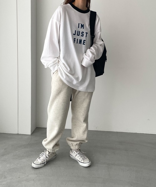 「RED CHOP WORKS」 長袖カットソー 38 ホワイト レディース