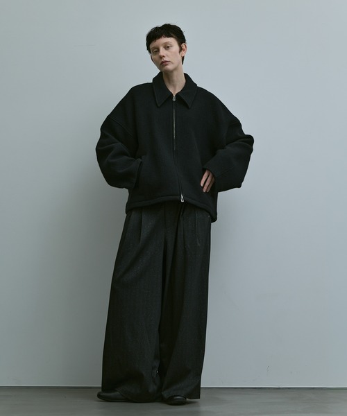 【remer】ヴィンテージフェイクヌバックブルゾン ブラックLサイズ 3/7 (Sat.) 12:00 pm release 26 Spring / Summer collection