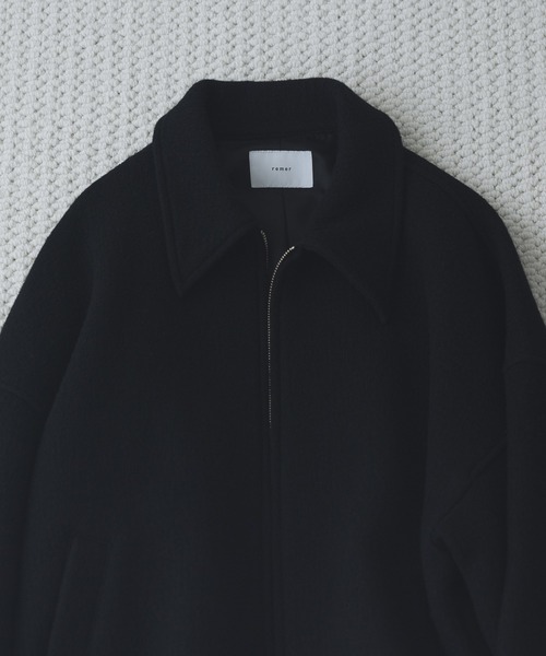 【remer】ヴィンテージフェイクヌバックブルゾン ブラックLサイズ 3/7 (Sat.) 12:00 pm release 26 Spring / Summer collection