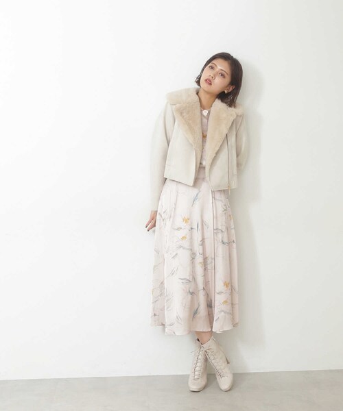 「JILL by JILL STUART」 ライダースジャケット MEDIUM ブラウン系その他 レディース_画像9
