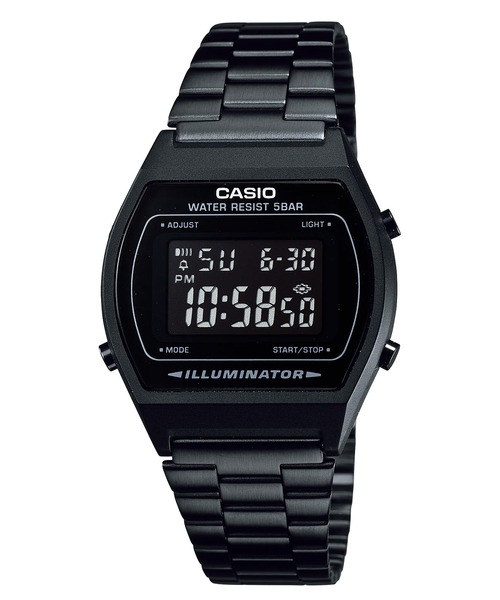 「CASIO」 デジタル腕時(shí)計(jì) FREE ブラック メンズ