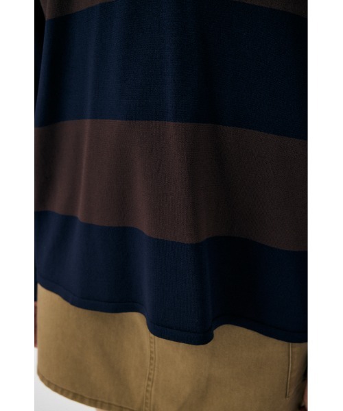 MOUSSY（マウジー） ニット セーター 「25年AW新作」BORDER ニット