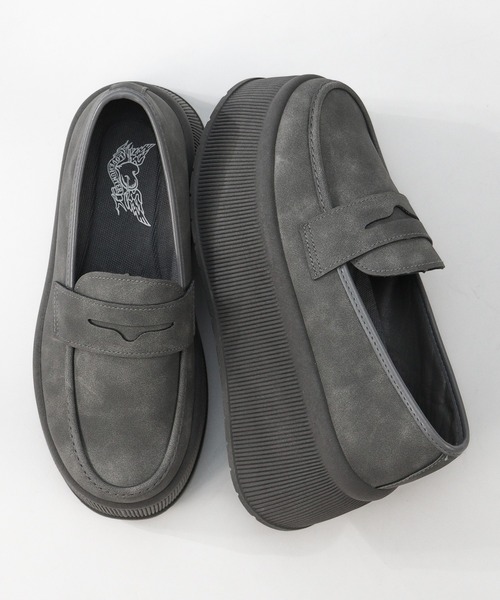 LOVEHUNTER（ラブハンター） ローファー +7.5cm 軽量厚底 スニーカー