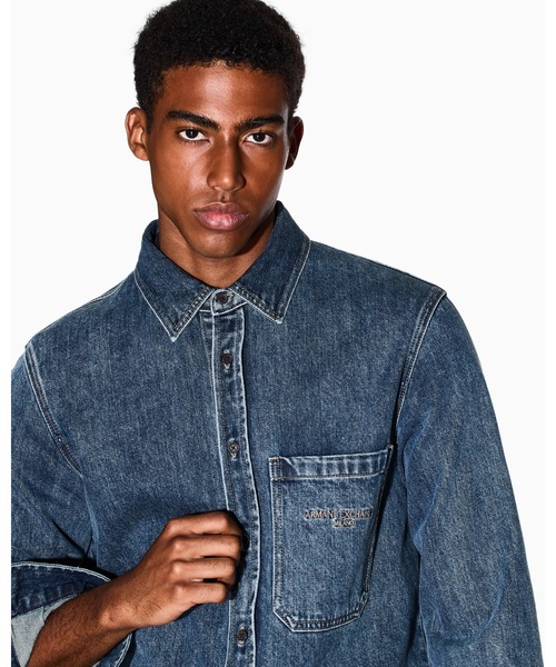 ARMANI EXCHANGE シャツ 「A|X アルマーニ エクスチェンジ」ミディアム