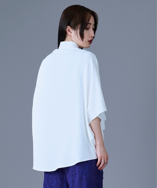 「Ellno Loset」 半袖シャツ MEDIUM ブラック メンズ_画像8