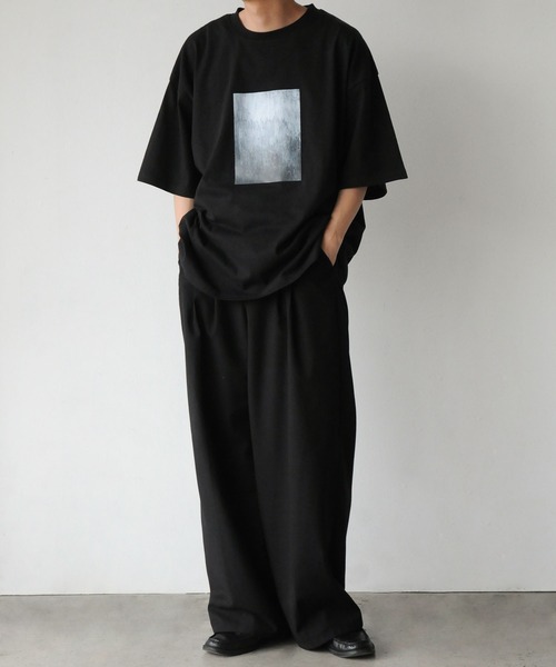 「Nilway」 半袖Tシャツ MEDIUM ブラック メンズ_画像7