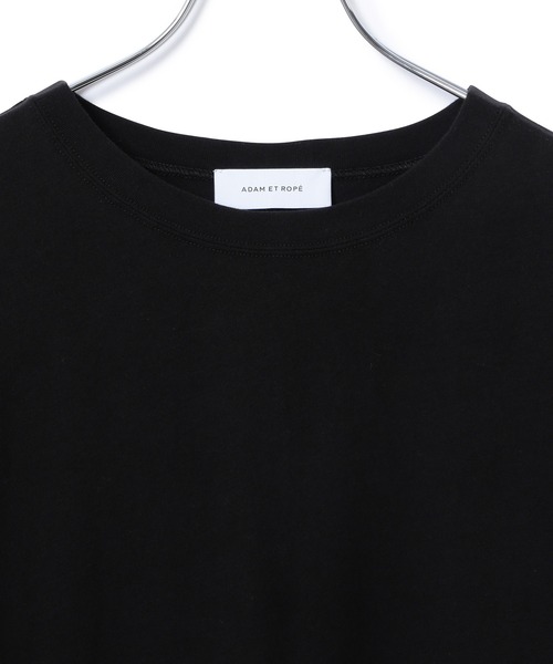「ADAM ET ROPE'」 半袖Tシャツ FREE ライトグレー レディース_画像9