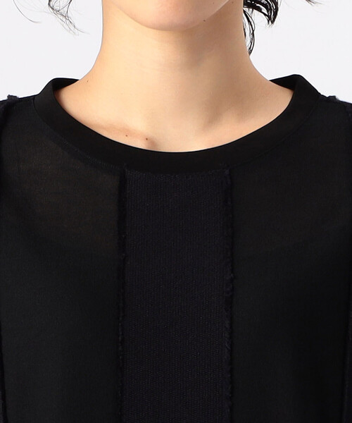 Gabardine K.T（ギャバジンK.T） ワンピース ビックストライプ すとん