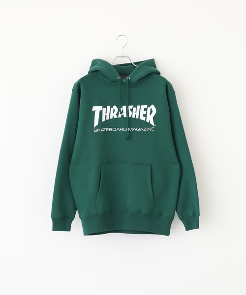 90s THRASHER 袖フレーム パーカー Lサイズ ラッセル セール】THRASHER/スラッシャー Frame Sk8 Goat Paka キッズ パーカー