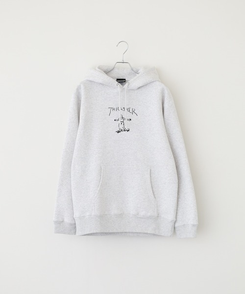 THRASHER（スラッシャー） パーカー 裏起毛 THRASHER SWEAT L/S HOODIE