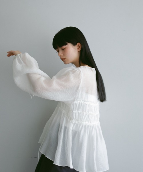 「CASA FLINE」 長袖ブラウス FREE ブラック レディース_画像4