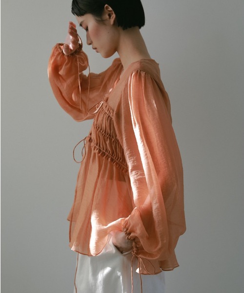 「CASA FLINE」 長袖ブラウス FREE ブラック レディース_画像9