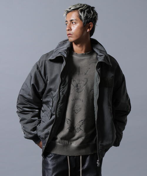 希少品 BLACK PEACE NOW 変形ジャケット モード M ブラック t827-3.jpg