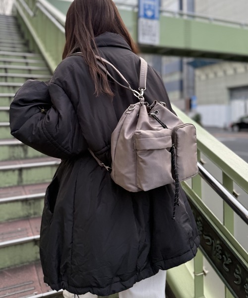 ikka（イッカ） ショルダーバッグ バッグ 「2WAY／軽量」撥水リュック