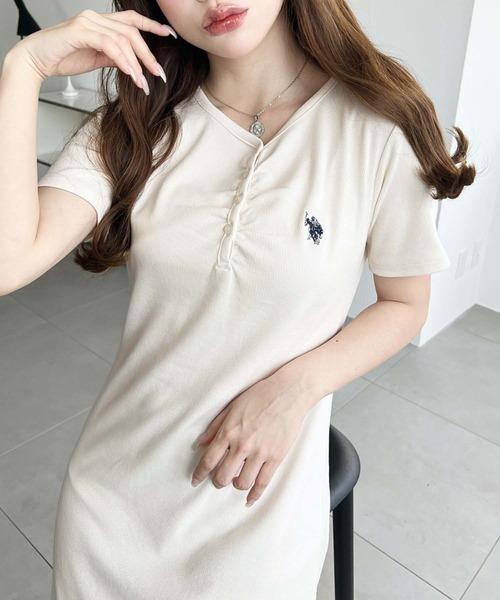 U.S. POLO ASSN.（ユーエスポロアッスン） ワンピース moment＋別注