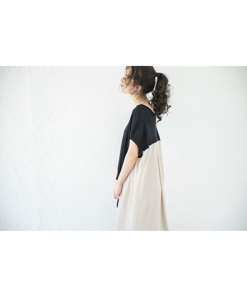 「OSMOSIS」 ノースリーブニット ONE SIZE ベージュ レディース_画像6