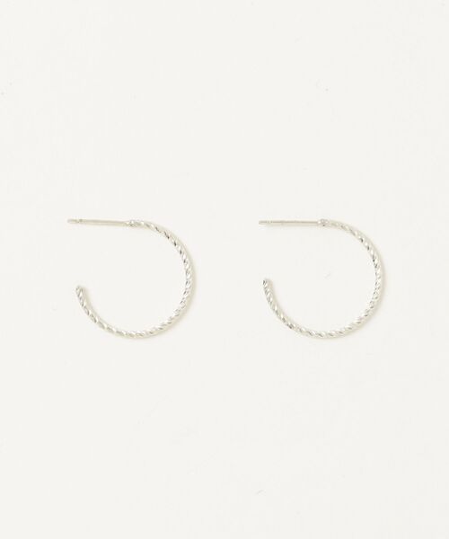 【新品未使用‼️お値段相談可能‼️】agete ピアス　シルバー agete（アガット） ピアス（両耳用） FREE シルバー レディース