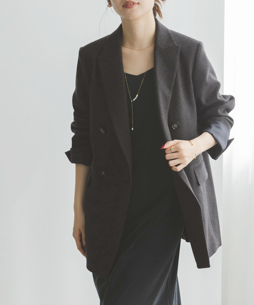 NOBLE（ノーブル） ジャケット テーラードジャケット ネップツイード
