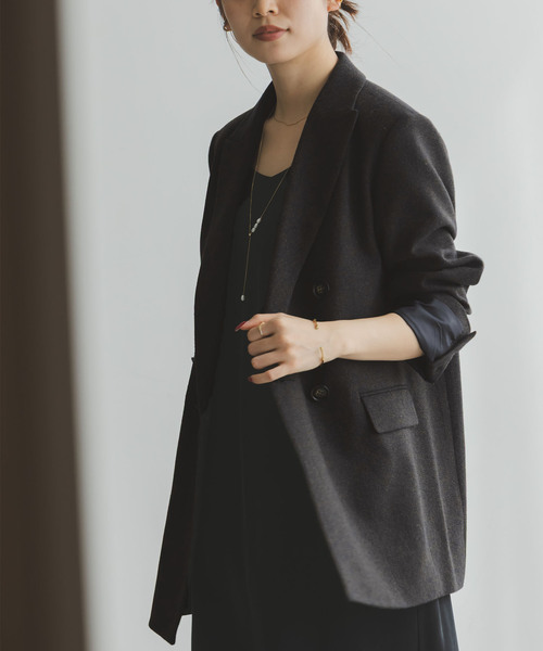 NOBLE（ノーブル） ジャケット テーラードジャケット ネップツイード