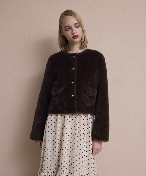 EIMY ISTOIRE（エイミーイストワール） ジャケット ノーカラー