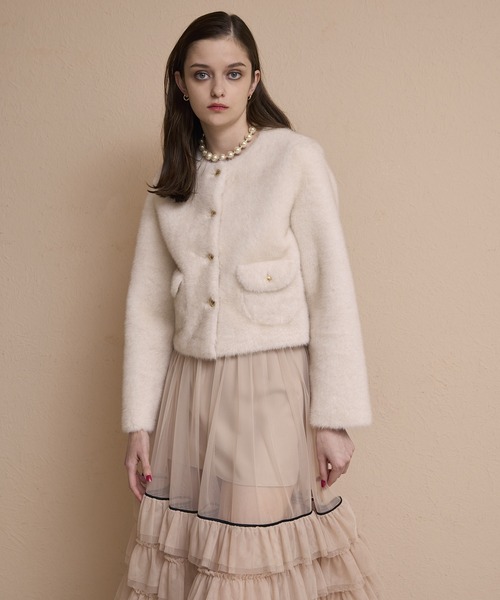 EIMY ISTOIRE（エイミーイストワール） ジャケット ノーカラー