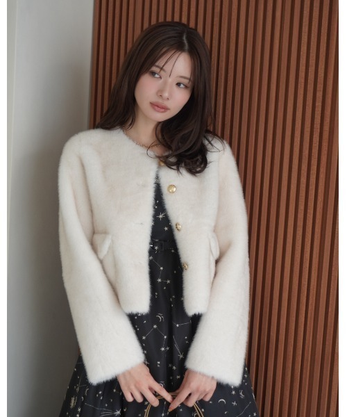 EIMY ISTOIRE（エイミーイストワール） ジャケット ノーカラー