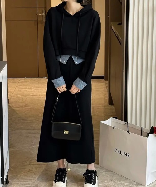 ALENCY ショート丈フーディーセットアップ ALENCY ショート丈フーディーセットアップ ALENCY ショート丈