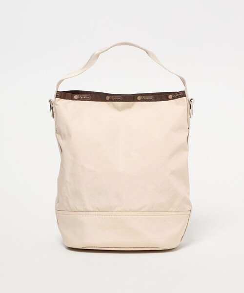LeSportsac バケットショルダーバッグ 日本限定 トープモノグラム LeSportsac - LeSportsac バケットショルダーバッグ 日本限定 トープ