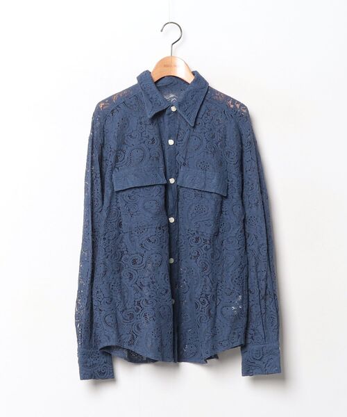 Ellno Loset（エルノロゼット） 長袖シャツ MEDIUM ブルー系その他