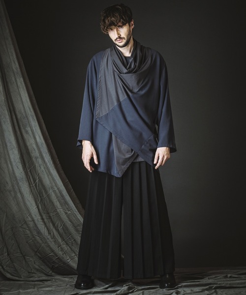 NO ID.（ノーアイディー） ワイドパンツ スラックス 「NO ID.」Hakama
