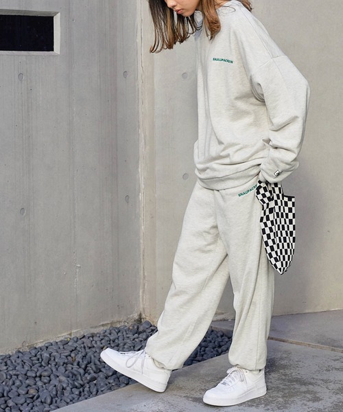 「Snap club」 スウェットカットソー M パープル メンズ_画像2