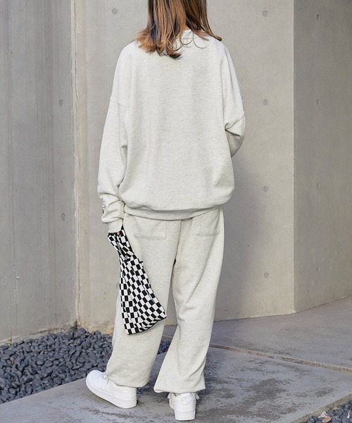 「Snap club」 スウェットカットソー M パープル メンズ_画像5