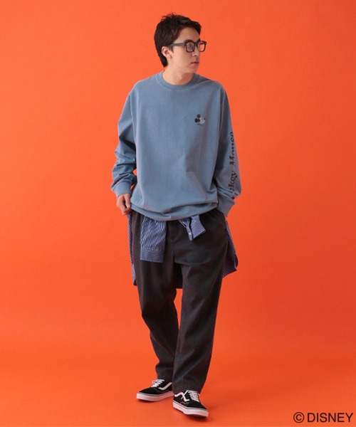 George's tシャツ 「DISNEY」ミッキーマウス／ロンT「UNISEX」 メンズ